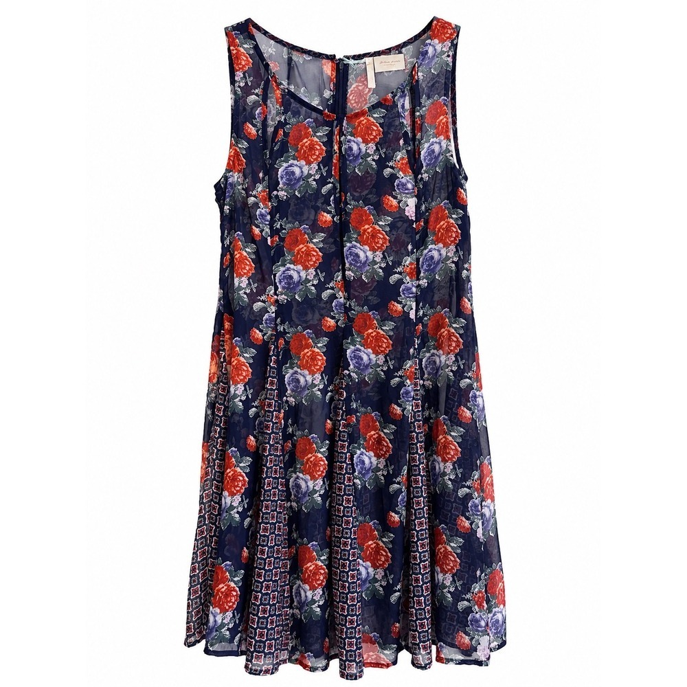 Umgee Sheer Boho Navy Dress Cover Up Festival Beach Size L NWT Alter'd State